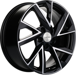 Khomen Wheels 7x17/5x108 ET40 D60,1 KHW1714 (Chery Tiggo/Tiggo 7 Pro) Black-FP Khomen Wheels 7x17/5x108 ET40 D60,1 KHW1714 (Chery Tiggo/Tiggo 7 Pro) Black-FP
