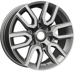 Khomen Wheels 8x17/6x139,7 ET45 D93,1 KHW1723 (Mazda BT50) Gray