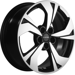 Khomen Wheels 7x17/5x108 ET33 D60,1 KHW1724 (Exeed LX) Black-FP Khomen Wheels 7x17/5x108 ET33 D60,1 KHW1724 (Exeed LX) Black-FP