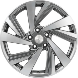 Khomen Wheels 7,5x18/5x114,3 ET50 D67,1 KHW1801 (Optima/Seltos) Gray-FP Khomen Wheels 7,5x18/5x114,3 ET50 D67,1 KHW1801 (Optima/Seltos) Gray-FP