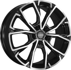 Khomen Wheels 7,5x19/5x114,3 ET45 D66,1 KHW1907 (Nissan X-Trail) Black-FP Khomen Wheels 7,5x19/5x114,3 ET45 D66,1 KHW1907 (Nissan X-Trail) Black-FP