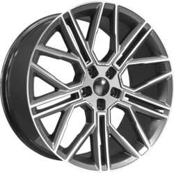 Khomen Wheels 9,5x21/5x120 ET45,5 D62,5 KHW2101 (Li 7/9) Gray-FP Khomen Wheels 9,5x21/5x120 ET45,5 D62,5 KHW2101 (Li 7/9) Gray-FP