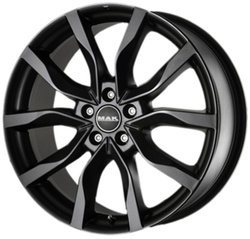 MAK 9,5x20/5x120 ET40 D72,6 Highlands Matt Black MAK 9,5x20/5x120 ET40 D72,6 Highlands Matt Black