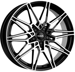 MAK 7,5x17/5x112 ET52 D66,6 Koenig Black mirror MAK 7,5x17/5x112 ET52 D66,6 Koenig Black mirror