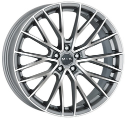 MAK 9x21/5x112 ET25 D66,45 Speciale Graphite Mirror Face MAK 9x21/5x112 ET25 D66,45 Speciale Graphite Mirror Face