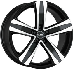 MAK 7x17/5x160 ET60 D65,1 Stone 5 T Black mirror MAK 7x17/5x160 ET60 D65,1 Stone 5 T Black mirror