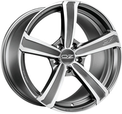 OZ 9,5x20/5x112 ET52 D79 Montecarlo HLT Matt Dark Graphite Diamond Cut OZ 9,5x20/5x112 ET52 D79 Montecarlo HLT Matt Dark Graphite Diamond Cut