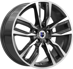 K&K 8x18/5x114,3 ET35 D67,1 Борэй (КС901) Алмаз черный K&K 8x18/5x114,3 ET35 D67,1 Борэй (КС901) Алмаз черный