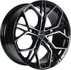 INCH 8x18/5x108 ET45 D63,4 FA8534 Gloss Black Machined Face (ZJH) FlowForming INCH 8x18/5x108 ET45 D63,4 FA8534 Gloss Black Machined Face (ZJH) FlowForming
