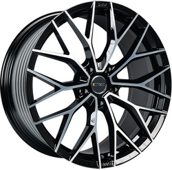 INCH 9x21/5x114,3 ET43 D67,1 GA8532 Gloss Black Machined Face (ZJH) FlowForming