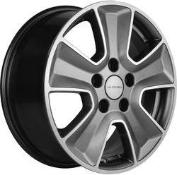 Khomen Wheels 6,5x16/5x114,3 ET43 D67,1 KHW1601 (Huyndai/Kia) Gray-FP