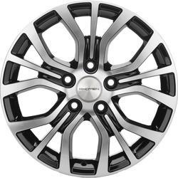 Khomen Wheels 6,5x16/5x108 ET45 D60,1 KHW1608 (Chery Tiggo 3/Tiggo 3 Pro) Black-FP Khomen Wheels 6,5x16/5x108 ET45 D60,1 KHW1608 (Chery Tiggo 3/Tiggo 3 Pro) Black-FP