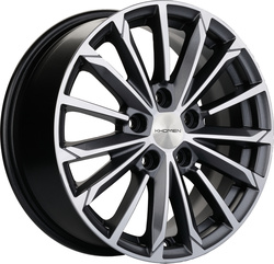 Khomen Wheels 6,5x16/5x114,3 ET50 D67,1 KHW1611 (Huyndai/Kia) Gray-FP Khomen Wheels 6,5x16/5x114,3 ET50 D67,1 KHW1611 (Huyndai/Kia) Gray-FP