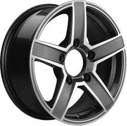 Khomen Wheels 6,5x16/5x139,7 ET35 D98,5 KHW1614 (Niva 4x4 Bronto) Gray-FP Khomen Wheels 6,5x16/5x139,7 ET35 D98,5 KHW1614 (Niva 4x4 Bronto) Gray-FP