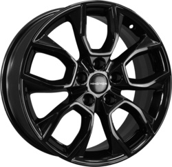 Khomen Wheels 7x17/5x110 ET46 D63,3 KHW1713 (Changan CS35 Plus) Black Khomen Wheels 7x17/5x110 ET46 D63,3 KHW1713 (Changan CS35 Plus) Black