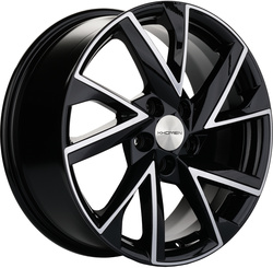 Khomen Wheels 7x17/5x110 ET45 D67,1 KHW1714 (DFM580) Black-FP Khomen Wheels 7x17/5x110 ET45 D67,1 KHW1714 (DFM580) Black-FP