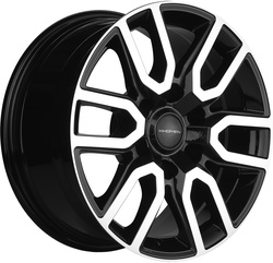 Khomen Wheels 8x17/6x139,7 ET38 D67,1 KHW1723 (L200) Black-FP Khomen Wheels 8x17/6x139,7 ET38 D67,1 KHW1723 (L200) Black-FP