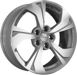 Khomen Wheels 7x17/5x114,3 ET48 D67,1 KHW1724 (JAC J7) F-Silver-FP Khomen Wheels 7x17/5x114,3 ET48 D67,1 KHW1724 (JAC J7) F-Silver-FP