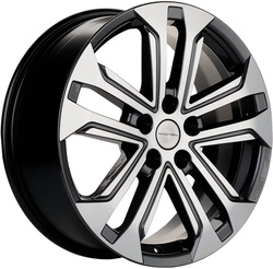 Khomen Wheels 7x18/5x114,3 ET50 D54,1 KHW1803 (Coolray) Gray-FP Khomen Wheels 7x18/5x114,3 ET50 D54,1 KHW1803 (Coolray) Gray-FP