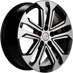 Khomen Wheels 7x18/5x114,3 ET53 D54,1 KHW1803 (Geely Coolray) Black-FP Khomen Wheels 7x18/5x114,3 ET53 D54,1 KHW1803 (Geely Coolray) Black-FP