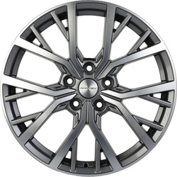 Khomen Wheels 7x18/5x114,3 ET40 D66,5 KHW1806 (Haval Dargo) Gray-FP Khomen Wheels 7x18/5x114,3 ET40 D66,5 KHW1806 (Haval Dargo) Gray-FP
