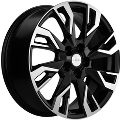 Khomen Wheels 7x18/5x112 ET43 D57,1 KHW1809 (Kodiaq/Tiguan) Black-FP Khomen Wheels 7x18/5x112 ET43 D57,1 KHW1809 (Kodiaq/Tiguan) Black-FP