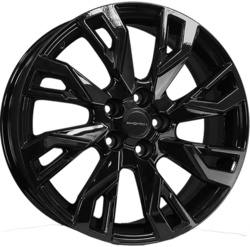 Khomen Wheels 7x18/5x108 ET45 D60,1 KHW1809 (Lifan X70) Black Khomen Wheels 7x18/5x108 ET45 D60,1 KHW1809 (Lifan X70) Black