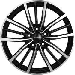 Khomen Wheels 7x18/5x112 ET43 D57,1 KHW1812 (Kodiaq/Tiguan/Audi Q3) Black-FP Khomen Wheels 7x18/5x112 ET43 D57,1 KHW1812 (Kodiaq/Tiguan/Audi Q3) Black-FP
