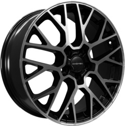 Khomen Wheels 7x18/5x112 ET43 D57,1 KHW1818 (Kodiaq/Tiguan/Audi Q3) Black-FP Khomen Wheels 7x18/5x112 ET43 D57,1 KHW1818 (Kodiaq/Tiguan/Audi Q3) Black-FP