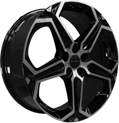 Khomen Wheels 7,5x19/5x108 ET50,5 D63,4 KHW1909 (Volvo XC60) Black-FP Khomen Wheels 7,5x19/5x108 ET50,5 D63,4 KHW1909 (Volvo XC60) Black-FP