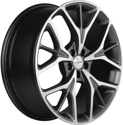 Khomen Wheels 8x20/5x108 ET46 D63,4 KHW2012 (Tugella New) Gray-FP Khomen Wheels 8x20/5x108 ET46 D63,4 KHW2012 (Tugella New) Gray-FP