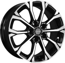 Khomen Wheels 6,5x16/5x114,3 ET45 D67,1 KHW1605 (Huyndai/Mazda) Black-FP Khomen Wheels 6,5x16/5x114,3 ET45 D67,1 KHW1605 (Huyndai/Mazda) Black-FP