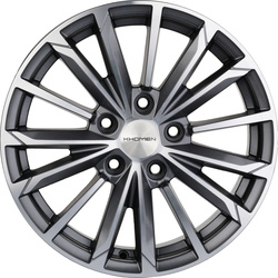 Khomen Wheels 6,5x16/5x110 ET46 D63,3 KHW1611 (Changan CS35) Gray-FP Khomen Wheels 6,5x16/5x110 ET46 D63,3 KHW1611 (Changan CS35) Gray-FP