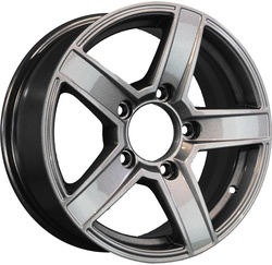 Khomen Wheels 6,5x16/5x139,7 ET40 D98,5 KHW1614 (Niva 4x4) Gray Khomen Wheels 6,5x16/5x139,7 ET40 D98,5 KHW1614 (Niva 4x4) Gray