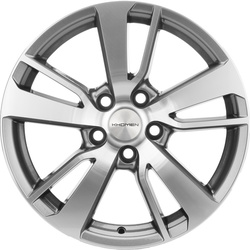 Khomen Wheels 7x17/5x114,3 ET38 D67,1 KHW1704 (Outlander) Gray-FP Khomen Wheels 7x17/5x114,3 ET38 D67,1 KHW1704 (Outlander) Gray-FP