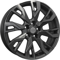 Khomen Wheels 7x18/5x114,3 ET45 D60,1 KHW1809 (Changan CS55/CS75) Gray-FP Khomen Wheels 7x18/5x114,3 ET45 D60,1 KHW1809 (Changan CS55/CS75) Gray-FP