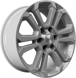 Khomen Wheels 7,5x18/6x139,7 ET30 D106,1 KHW1817 (Fortuner/Hilux) F-Silver Khomen Wheels 7,5x18/6x139,7 ET30 D106,1 KHW1817 (Fortuner/Hilux) F-Silver