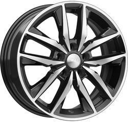 Скад 6,5x16/5x100 ET43 D57,1 Тирион (КЛ323) Алмаз Скад 6,5x16/5x100 ET43 D57,1 Тирион (КЛ323) Алмаз