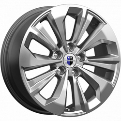 K&K 7x17/5x114,3 ET45 D66,1 Авиор (КС936) Дарк платинум брайт K&K 7x17/5x114,3 ET45 D66,1 Авиор (КС936) Дарк платинум брайт