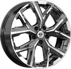 K&K 6,5x18/5x108 ET33 D60,1 Айона (КС1169) Алмаз черный K&K 6,5x18/5x108 ET33 D60,1 Айона (КС1169) Алмаз черный