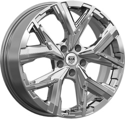 K&K 6,5x18/5x114,3 ET45 D67,1 Айона (КС1169) Дарк платинум K&K 6,5x18/5x114,3 ET45 D67,1 Айона (КС1169) Дарк платинум