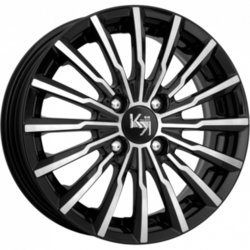 K&K 7x17/4x100 ET43 D60,1 Акцент-оригинал (КС562) Алмаз черный K&K 7x17/4x100 ET43 D60,1 Акцент-оригинал (КС562) Алмаз черный
