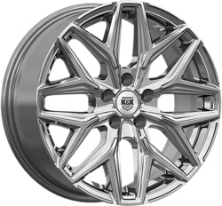K&K 7x17/5x108 ET33 D60,1 Ариус (КС1187) Дарк платинум K&K 7x17/5x108 ET33 D60,1 Ариус (КС1187) Дарк платинум