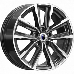 K&K 7,5x17/5x112 ET35 D66,6 Лацио (КС964) Алмаз черный K&K 7,5x17/5x112 ET35 D66,6 Лацио (КС964) Алмаз черный