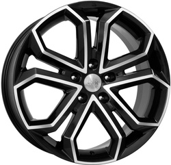 K&K 8,5x19/5x130 ET45 D71,6 Пандора (КС466) Алмаз черный K&K 8,5x19/5x130 ET45 D71,6 Пандора (КС466) Алмаз черный