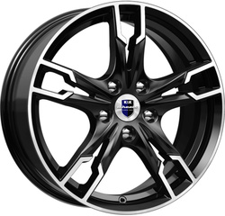 K&K 7x17/5x112 ET40 D57,1 Солар-оригинал (КС875) Алмаз черный SK K&K 7x17/5x112 ET40 D57,1 Солар-оригинал (КС875) Алмаз черный SK