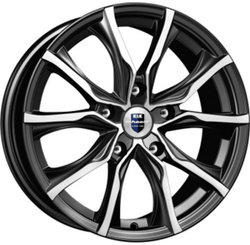 K&K 7,5x17/5x114,3 ET45 D66,1 Твист (КС697) Алмаз черный K&K 7,5x17/5x114,3 ET45 D66,1 Твист (КС697) Алмаз черный