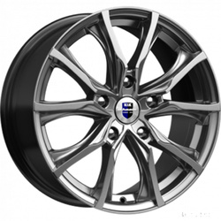 K&K 7,5x17/5x112 ET47 D66,6 Твист-оригинал (КС697М) Дарк платинум K&K 7,5x17/5x112 ET47 D66,6 Твист-оригинал (КС697М) Дарк платинум
