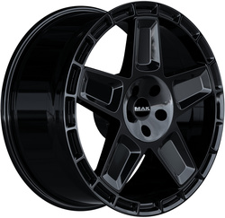 MAK 9x20/6x139,7 ET55 D95,1 Trek Gloss Black MAK 9x20/6x139,7 ET55 D95,1 Trek Gloss Black