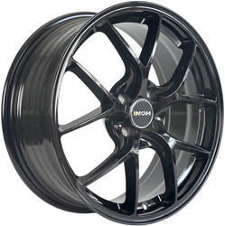 INCH 7x17/4x100 ET43 D60,1 FA8538 Full Black Round (ZJH) FlowForming INCH 7x17/4x100 ET43 D60,1 FA8538 Full Black Round (ZJH) FlowForming